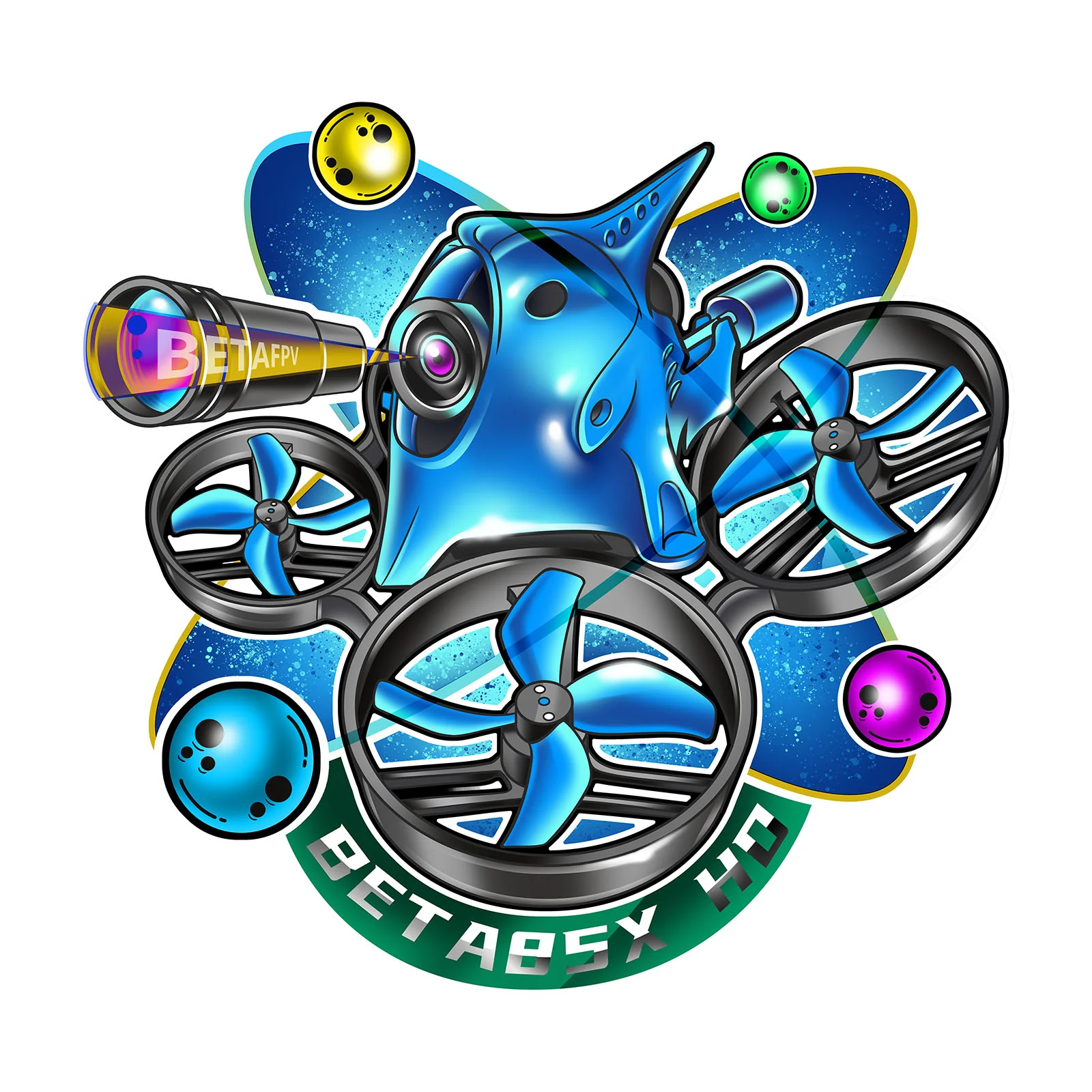 BETAFPV FPV Stickers 2020 - Image 11
