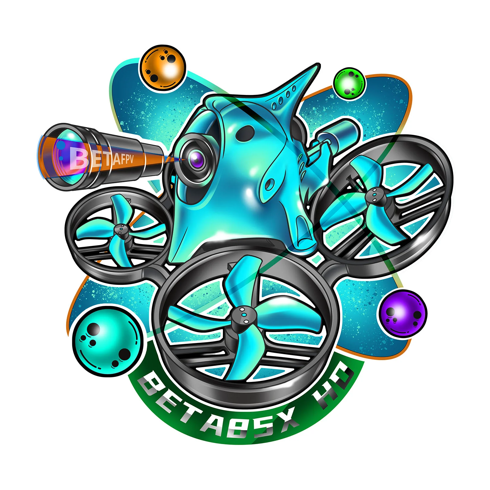 BETAFPV FPV Stickers 2020 - Image 2