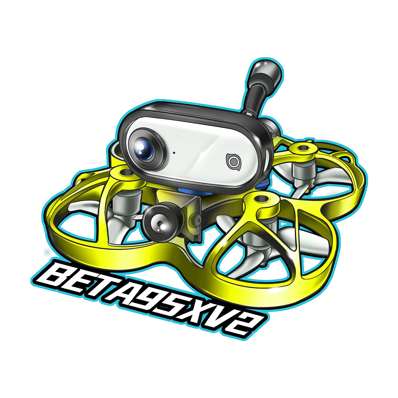 BETAFPV FPV Stickers 2020 - Image 8